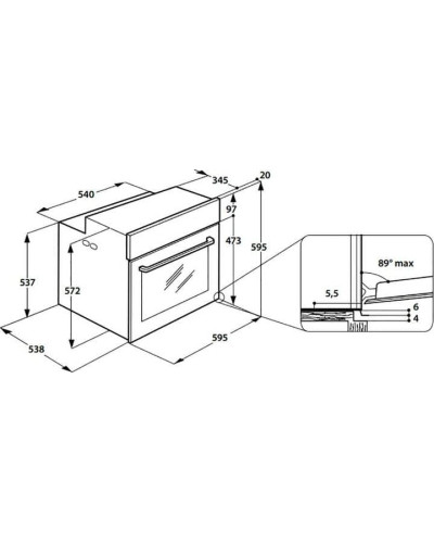 Духовой шкаф Whirlpool AKZ 96230 S