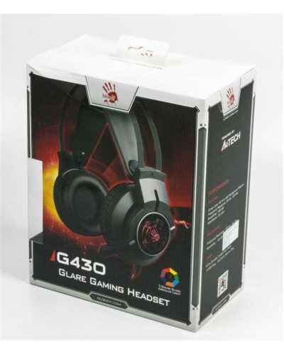 Гарнитура A4Tech Bloody G430 Black