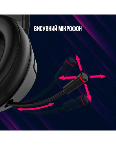 Гарнітура Canyon Lorgar Noah 701 Black (LRG-GHS701)