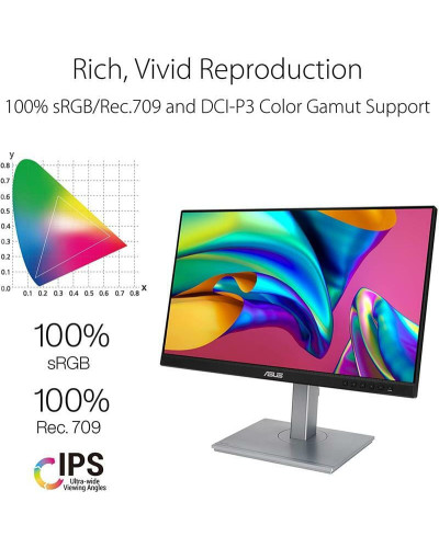 Монітор ASUS 23.8" PA247CV Black