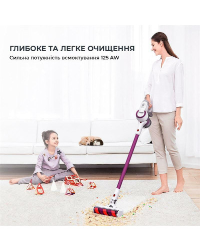 Пилосос Jimmy Wireless Vacuum Cleaner Fuchsia (JV53R)