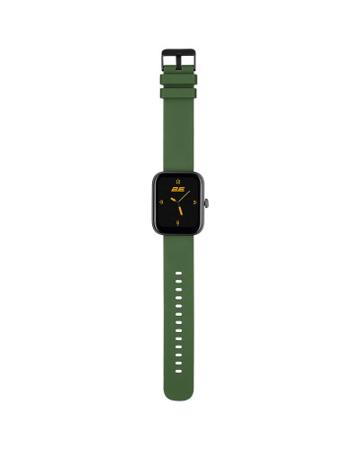 Смарт-годинник 2E Alpha SQ Music Edition 46 mm Black/Green (2E-CWW40BKGN)