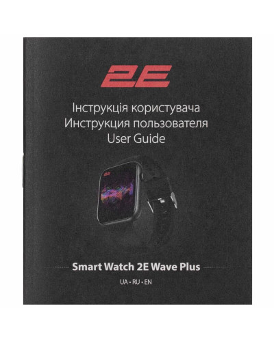 Смарт-годинник 2E Wave Plus 47 mm Black (2E-CWW12BK)