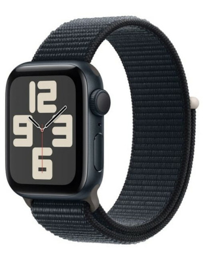 Смарт-годинник Apple Watch SE GPS 40mm Midnight Aluminium Case with Midnight Sport Loop (MRE03QP/A)