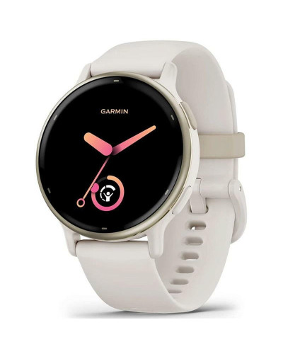 Смарт-годинник Garmin Vivoactive 5 Cream Gold Aluminum Bezel with Ivory Case and Silicone Band (010-02862-51)