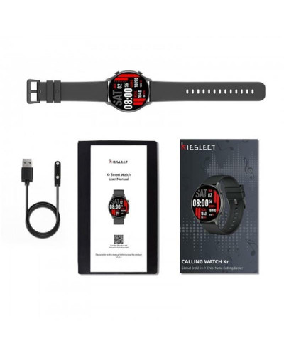 Смарт-годинник Kieslect Smart Calling Watch Kr Black_