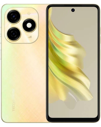 Смартфон Tecno Spark 20 (KJ5n) 8/128GB Dual Sim Neon Gold (4894947013560)