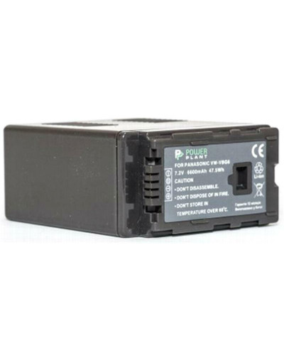 Акумулятор PowerPlant Panasonic VW-VBG6 6600mAh (DV00DV1279)