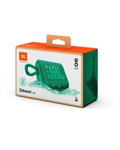 Акустическая система JBL GO 3 Eco Green (JBLGO3ECOGRN)