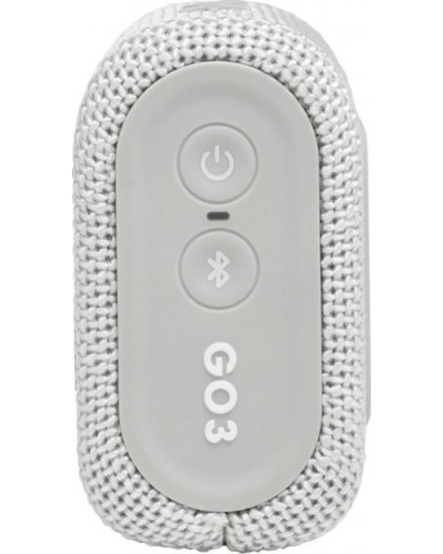 Акустическая система JBL GO 3 White (JBLGO3WHT)