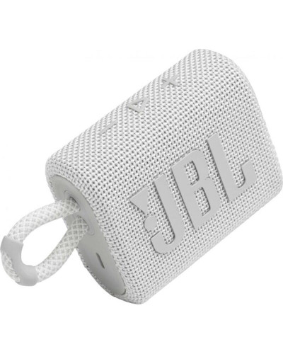 Акустическая система JBL GO 3 White (JBLGO3WHT)