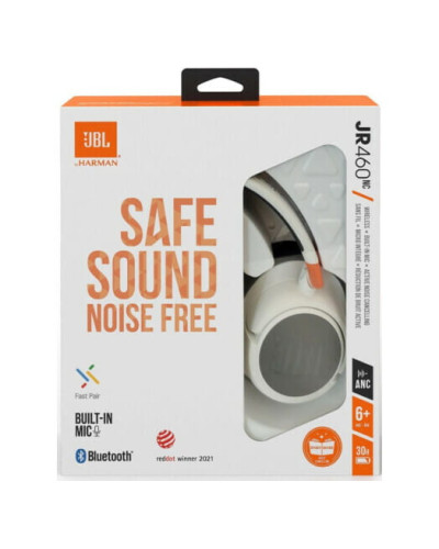 Bluetooth-гарнітура JBL JR 460 NC White (JBLJR460NCWHT)