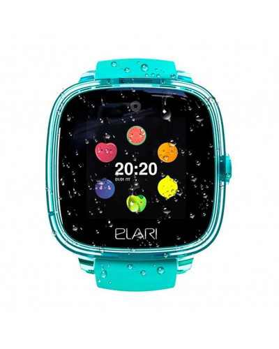 Детские смарт-часы с GPS-трекером Elari KidPhone Fresh Green (KP-F/Green)