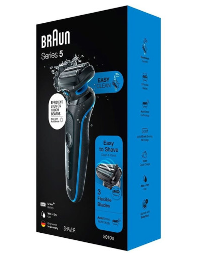 Электробритва Braun Series 5 51-B1000s Black/Blue