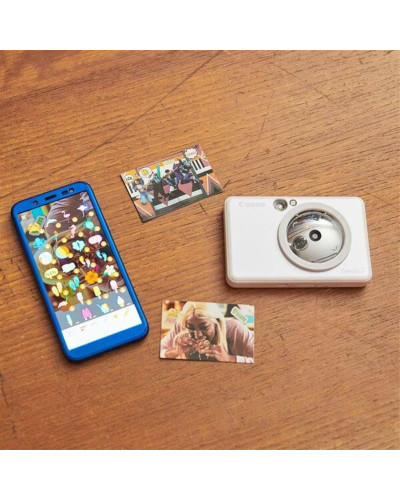 Фотокамера моментальной печати Canon Zoemini S ZV123 Pearl White (3879C006)