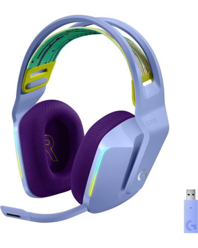 Гарнітура Logitech G733 Lilac (981-000890)