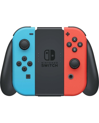 Игровая консоль Nintendo Switch (неоновый красный/неоновый синий)