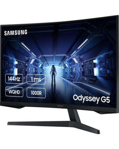 Монітор Samsung 31.5" Odyssey G5 (LC32G55TQBIXCI) VA Black Curved