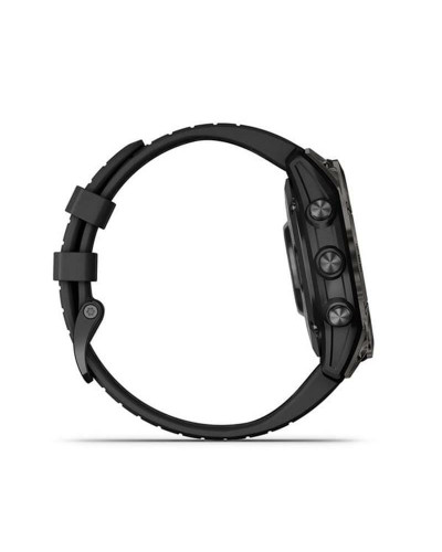 Смарт-годинник Garmin Epix Pro Gen 2 47mm Sapphire Carbon Gray DLC Titanium with Black Band (010-02803-54)