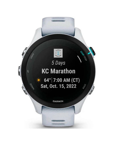 Смарт-годинник Garmin Forerunner 255S Music Whitestone (010-02641-78)