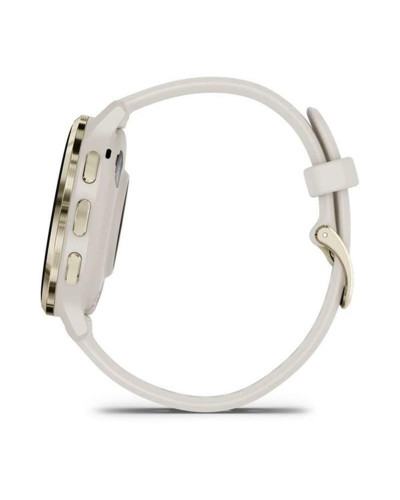 Смарт-часы Garmin Venu 3s Soft Gold Stainless Steel Bezel with Ivory Case and Silicone Band (010-02785-54)