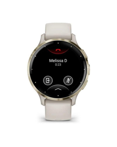 Смарт-часы Garmin Venu 3s Soft Gold Stainless Steel Bezel with Ivory Case and Silicone Band (010-02785-54)