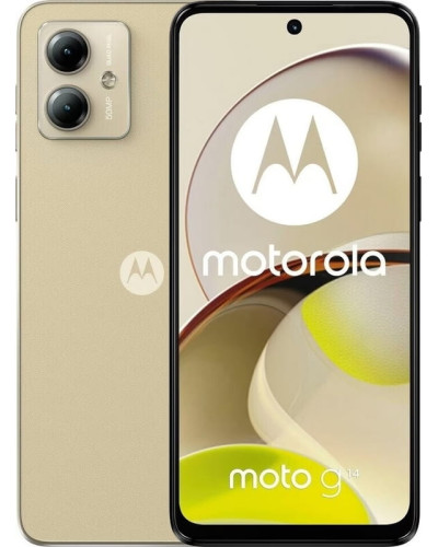 Смартфон Motorola Moto G14 4/128GB Dual Sim Butter Cream (PAYF0028RS)