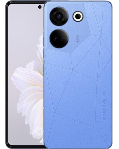 Смартфон Tecno Camon 20 Pro (CK7n) 8/256GB Dual Sim Serenity Blue (4895180799815)