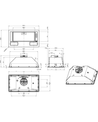 Вытяжка Gorenje BHI681EB