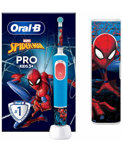 Зубна електрощітка Braun Oral-B Kids Spider-Man (D103.413.2KX Spider-Man)