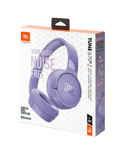 Bluetooth-гарнитура JBL Tune 670 NC Purple (JBLT670NCPUR)