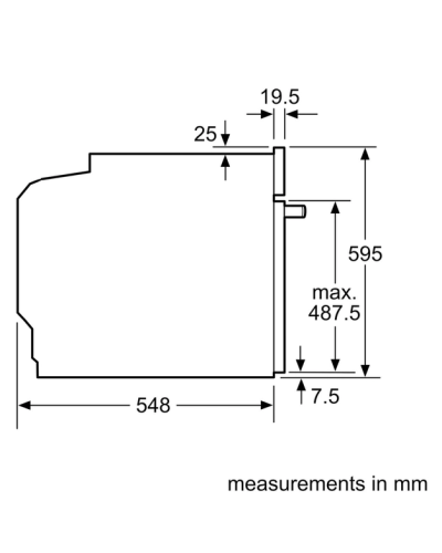 Духова шафа Bosch HBA172BS0