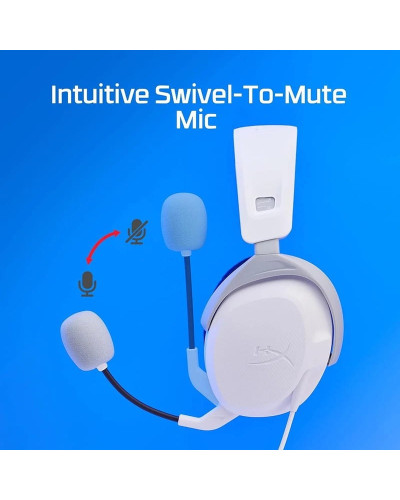 Гарнiтура HyperX Cloud Stinger 2 для PS5/PS4 White (75X29AA)