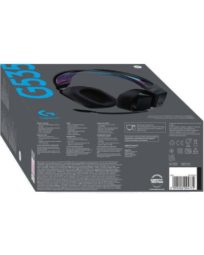 Гарнитура Logitech G535 Black (981-000972)