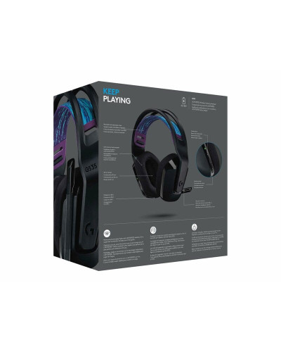 Гарнитура Logitech G535 Black (981-000972)