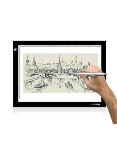 LED планшет (світлокопіювальний) Huion L4S + рукавичка