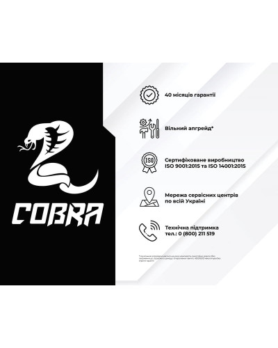 Персональний комп`ютер COBRA Optimal (A43GE.32.H1S1.INT.2662D)