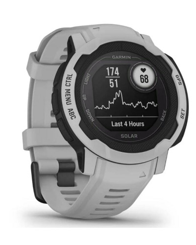Смарт-годинник Garmin Instinct 2 Solar Mist Gray (010-02627-01)