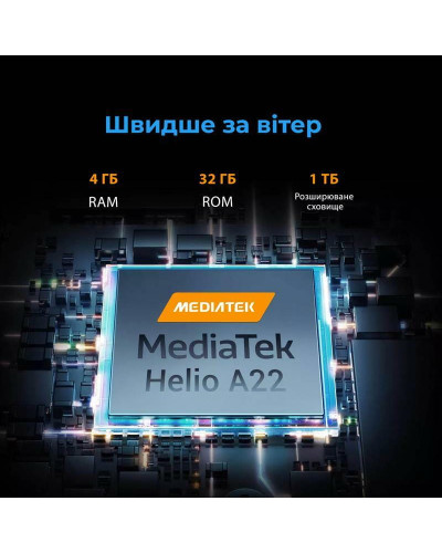 Смартфон Oscal C60 4/32GB Dual Sim Black
