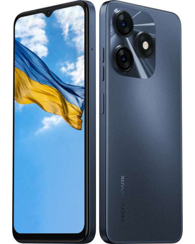 Смартфон Tecno Spark 10 (KI5q) 4/128GB NFC Dual Sim Meta Black (4895180797699)