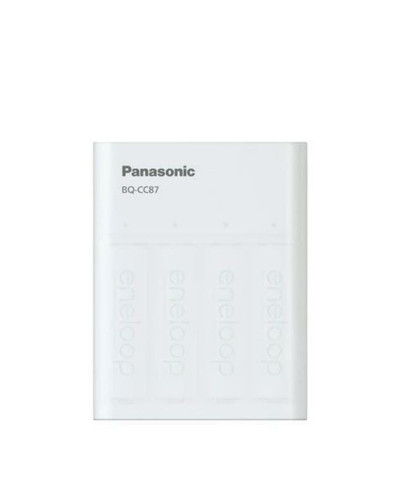 Зарядний пристрій Panasonic USB in/out з функцією Power Bank+4AA 2000 mAh