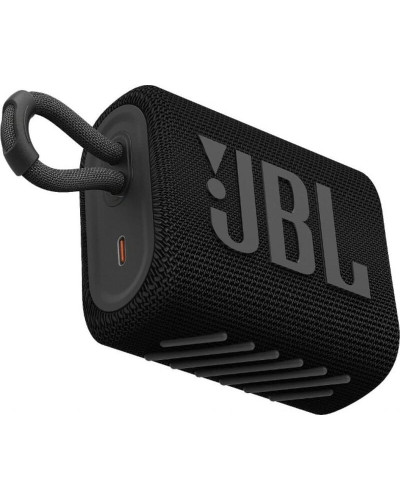 Акустическая система JBL GO 3 Black (JBLGO3BLK)