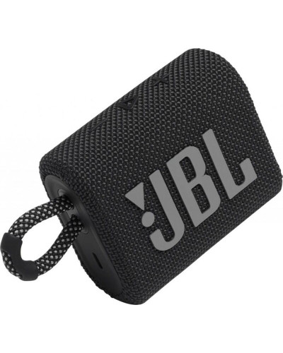 Акустическая система JBL GO 3 Black (JBLGO3BLK)