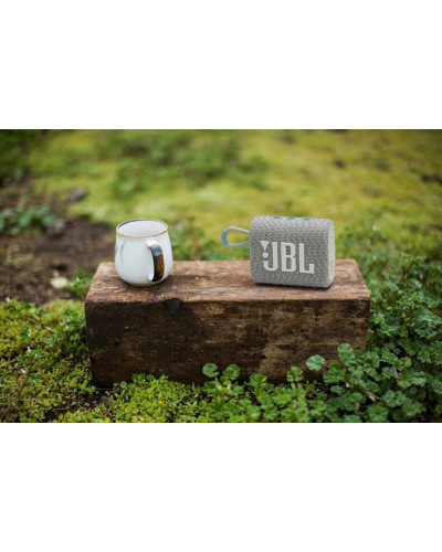 Акустическая система JBL GO 3 Eco White (JBLGO3ECOWHT)