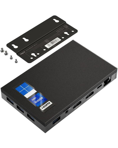 Безвентиляторний міні-комп`ютер MeLe QUIETER2 (HS081713) Black