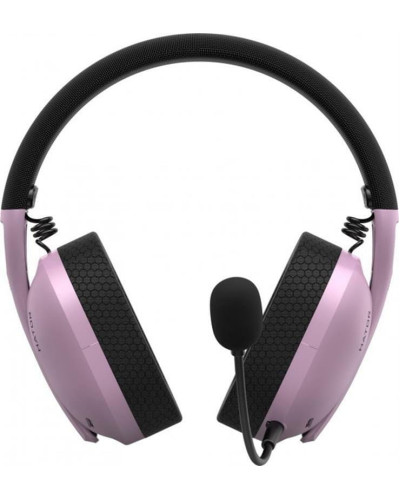 Bluetooth-гарнiтура Hator Hyperpunk 2 Wireless Tri-mode Black/Lilac (HTA-859)