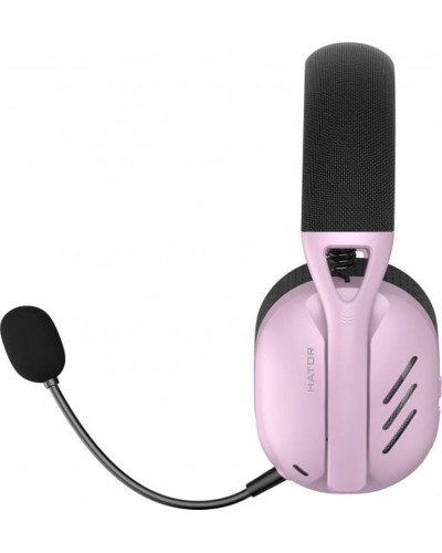 Bluetooth-гарнiтура Hator Hyperpunk 2 Wireless Tri-mode Black/Lilac (HTA-859)