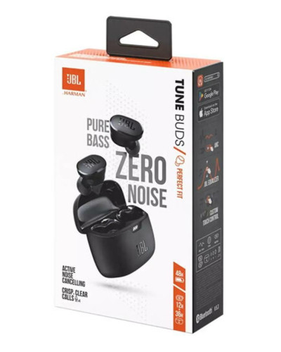 Bluetooth-гарнитура JBL Tune Buds Black (JBLTBUDSBLK)