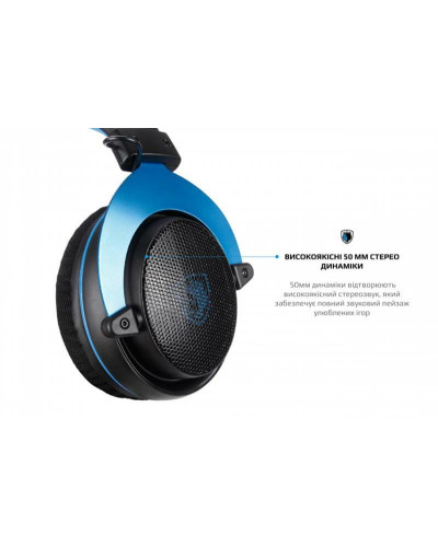 Гарнітура Sades SA-723 Mpower Blue/Black (sa723blj)