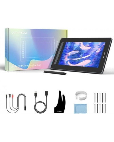 Графічний монітор XP-Pen Artist 12 Pen Display (2nd Gen) Black (JPCD120FH_BK)